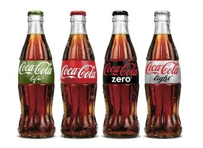 Der findes mange forskellige Coca-Cola typer og de varierer i sukkerindhold.